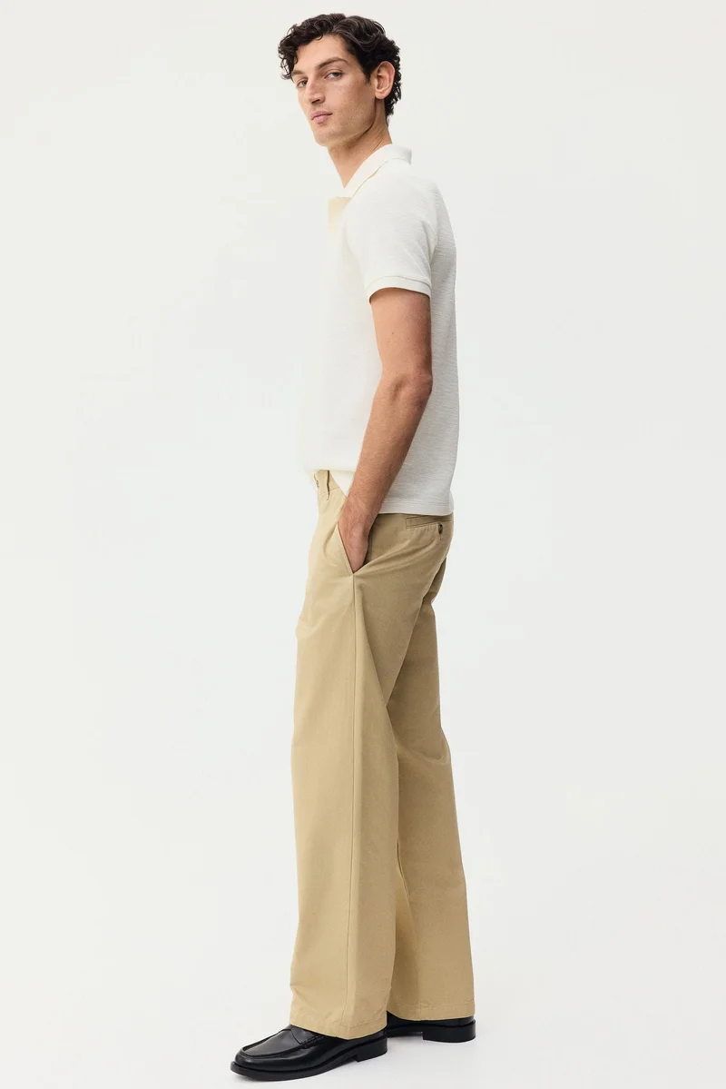 H&M  Slim Fit Jacquard-knit polo shirt for Men | Best Price UAE